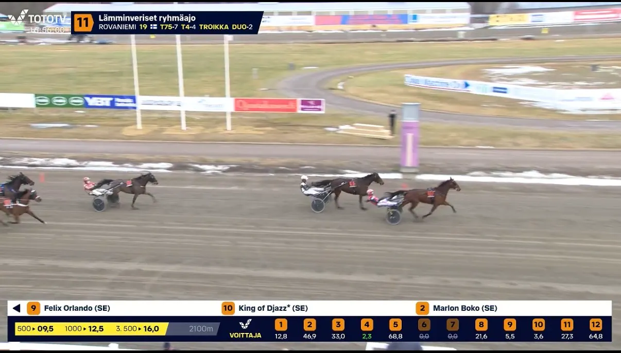 Kingen kung i Finland!