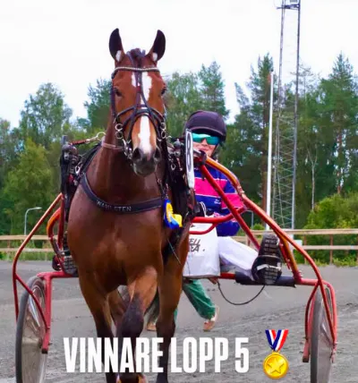 Fem av åtta till Boden! Första segern för Lisa!