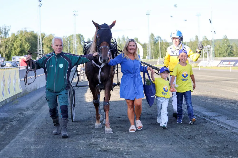 Fyra hemmasegrar under breddloppskvällen!